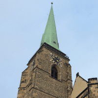 Plzeňská věž Katedrály sv. Bartoloměje