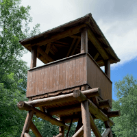 Zlatokopecký skanzen - Strážní věže